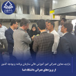 بازدید معاون عمرانی امور آموزش عالی سازمان برنامه و بودجه کشور از پروژه‌های عمرانی دانشگاه فسا